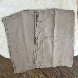 Parachute Taupe Linen Standard Pillowcase Set